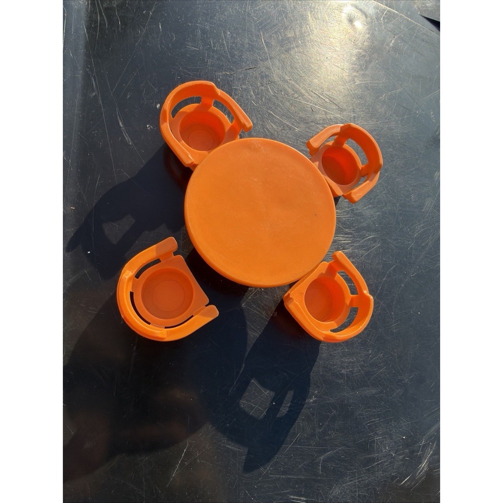 Vintage Fisher Price Little People Table And Chairs